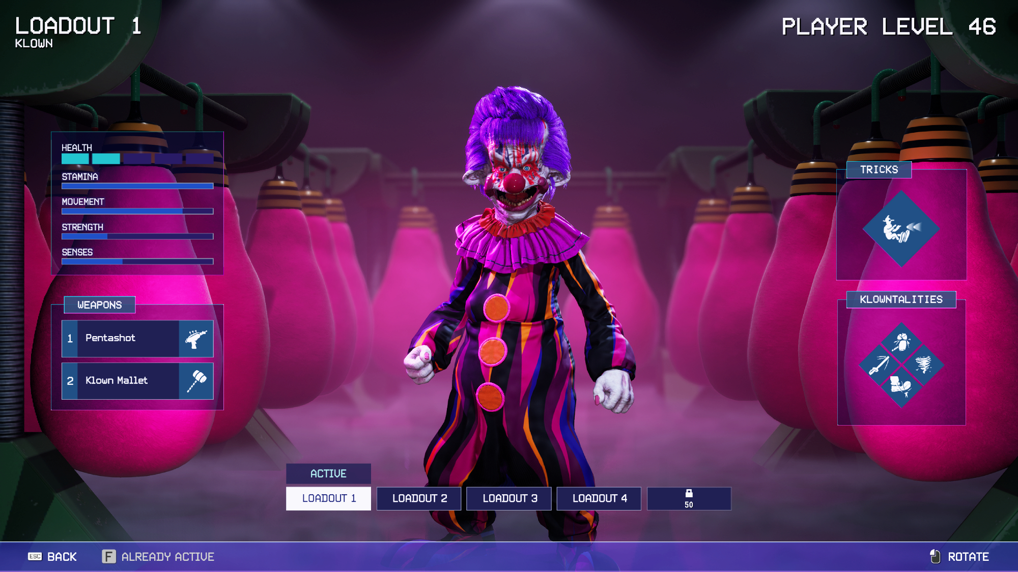Killer Klowns from Outer Space: Het spel screenshot